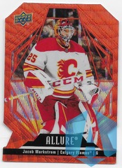 2022-23 Upper Deck Allure Orange Slice Jacob Markstrom #71 Die Cut Calgary Flames